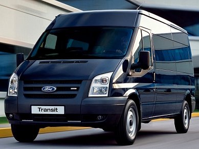 Ford Transit con componenti per furgoni SYncro System